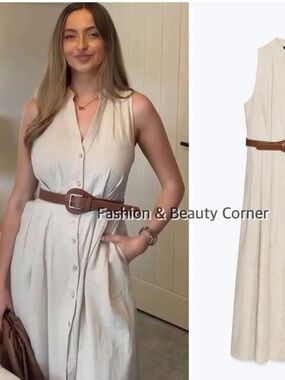 gold long dress gold color long dresses Gold Sequin Strapless Lace-Up Front Long Prom Dress  with Slit Gold / 8